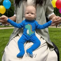 19 Full Body Silicone Reborn Baby Boy Doll 7.16lb Realistic for Kids Age 3+
