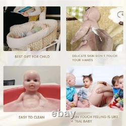 19 Full Body Silicone Reborn Baby Boy Doll 7.16lb Realistic for Kids Age 3+