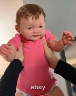 19 Fully Assembled Newborn Baby Doll Realistic Reborn Boy Girl Rooted Hair Toys