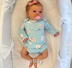 19 Inch Lifelike Vinyl Handmade Reborn Baby Dolls Felicia Real Newborn Doll