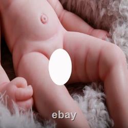 19 Inch Reborn Baby Doll Silicone Full Body Boy Realistic Newborn Doll, Gift Toy