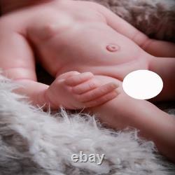 19 Inch Reborn Baby Doll Silicone Full Body Boy Realistic Newborn Doll, Gift Toy