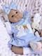 19 Lifelike 7 lbs Full Silicone Reborn Baby Girl Doll Floppy Squishy Newborn