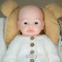 19 Newborn Boy Handmake Silicone Reborn Baby Dolls Open Eyes Doll Xmas Gifts