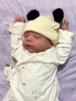 19 Realistic Weighted Limbs Baby Reborn Doll Newborn Boy Girl Handmade Toy Gift