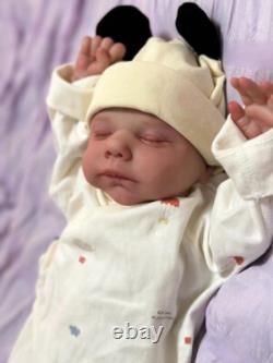19 Realistic Weighted Limbs Baby Reborn Doll Newborn Boy Girl Handmade Toy Gift