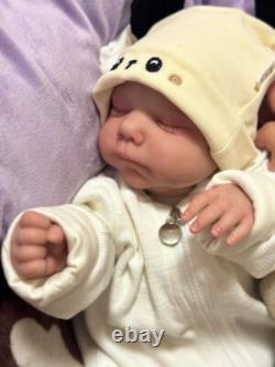 19 Realistic Weighted Limbs Baby Reborn Doll Newborn Boy Girl Handmade Toy Gift