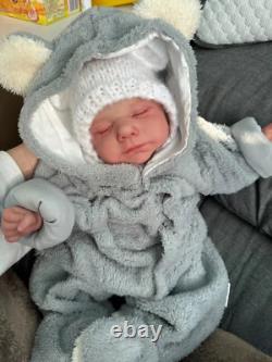 19 Realistic Weighted Limbs Baby Reborn Doll Newborn Boy Girl Handmade Toy Gift