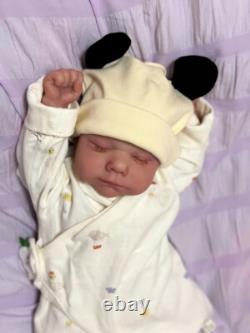 19 Realistic Weighted Limbs Baby Reborn Doll Newborn Boy Girl Handmade Toy Gift