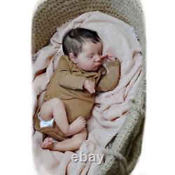 19'' Reborn Baby Doll Soft Silicone Full Body Newborn Real Lifelike Toddler Gift