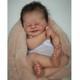 19 Reborn Baby Dolls Finished Doll Newborn Sleeping Girl Doll Handmade 3D Skin