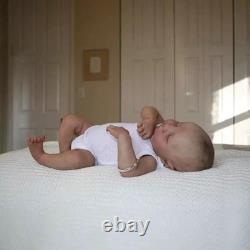 19 Silicone Body Doll Reborn Baby Pacifier Doll 2.2 lbs boy