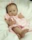 19 Weighted Handmade Reborn Doll Lifelike Asian Baby Newborn Rooted Mohair Gift