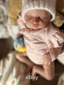 19 Weighted Reborn Doll Newborn Baby Realistic Laura Boy Girl Handmade Toy Gift