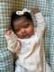 19in Finished Reborn Baby Doll Lifelike Newborn Gender Neutral Rooted Mohair Toy