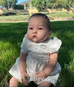 19in Fully Assembled Reborn Baby Dolls Chubby Boy Girl Toddler Toy Gift Art Doll