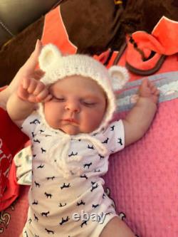19in Realistic Reborn Baby Dolls Lifelike Newborn Full Body Silicone Vinyl Boy