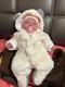 19in Weighted Lifelike Reborn Doll Asleep Newborn Baby Handmade Art Figures Toys