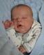 19inch Realistic Asleep Toddler Reborn Doll Painted Hair Soft Vinyl Collect Gift