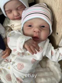 19inch Weighted Reborn Baby Doll Newborn Boy Girl Handmade Artist Finished Gifts