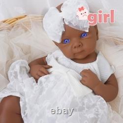 20.1 inch Lovely Baby Lifelike Full Silicone Reborn Baby Waterproof Doll Gifts