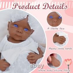 20.1 inch Lovely Baby Lifelike Full Silicone Reborn Baby Waterproof Doll Gifts