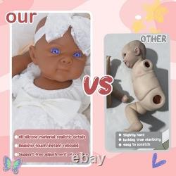 20.1 inch Lovely Baby Lifelike Full Silicone Reborn Baby Waterproof Doll Gifts