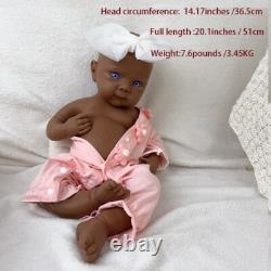 20.1'' solid silicone doll silicone reborn doll crafts handmade toys gifts