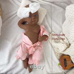 20.1'' solid silicone doll silicone reborn doll crafts handmade toys gifts