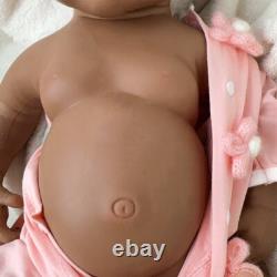 20.1'' solid silicone doll silicone reborn doll crafts handmade toys gifts
