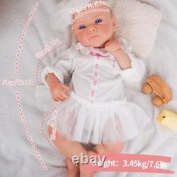 20.1'' solid silicone doll silicone reborn doll silicone girl doll toys gifts