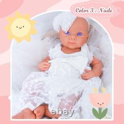 20.1'' solid silicone doll silicone reborn doll silicone girl doll toys gifts