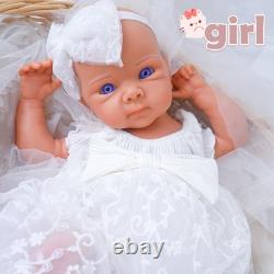 20.1'' solid silicone doll silicone reborn doll silicone girl doll toys gifts
