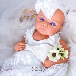 20.1'' solid silicone doll silicone reborn doll silicone girl doll toys gifts