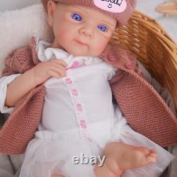 20.1'' solid silicone doll silicone reborn doll silicone girl doll toys gifts