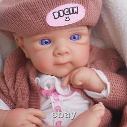 20.1'' solid silicone doll silicone reborn doll silicone girl doll toys gifts
