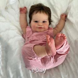 20/24inHandmade Reborn Baby Dolls Full Silicone Real Body Doll Newborn Kids Gift