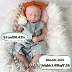 20.47in silicone doll silicone reborn doll Boy doll handmade whshable toys gifts