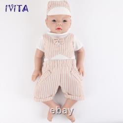 20'' Full Silicone Adorable Boy or Girl Doll Reborn Baby Lifelike Newborn Doll
