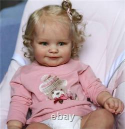20 Inch Realistic Baby Dolls Girl Toddler, Lifelike Full Soft Vinyl Body Reborn