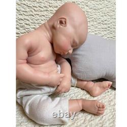 20 Painted Full Silicone Reborn Baby Doll Soft Silicone Newborn Girl Kits 6.8lb