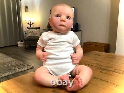 20 REALISTIC REBORN BABY BOY DOLL LIFELIKE SIGNED 190/1000 by ADRIE STOETE