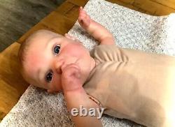 20 REALISTIC REBORN BABY BOY DOLL LIFELIKE SIGNED 190/1000 by ADRIE STOETE