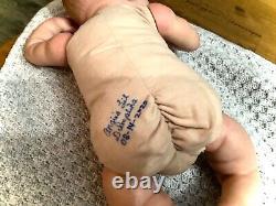 20 REALISTIC REBORN BABY BOY DOLL LIFELIKE SIGNED 190/1000 by ADRIE STOETE