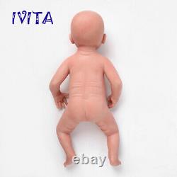 20'' Realistic Silicone Reborn Baby Girl Full Body Silicone Doll Kids Xmas