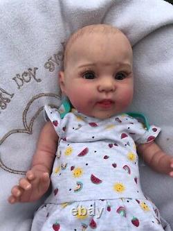 20 Reborn Baby Dolls Soft Body Toddler Newborn 1700 grams Doll Handmade