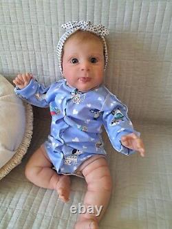 20 Reborn Baby Dolls Soft Body Toddler Newborn Doll 1500gr