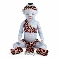 20'' Sleeping Avatar Baby Boy Full Body Waterproof Silicone vinyl Reborn Doll