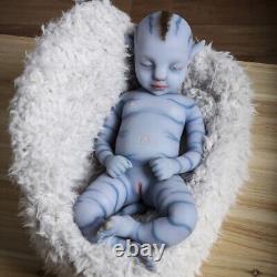 2023 Avatar 18 Platinum Full Body Silicone Baby Doll Reborn Girl Doll Best Gift