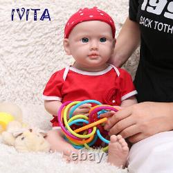 204000g Full Body Silicone Girl Doll Lifelike Reborn Baby Holiday Gifts